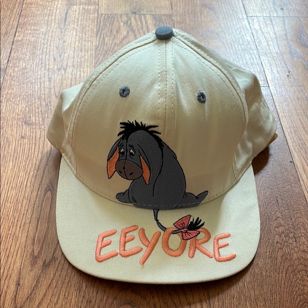 Eeyore Embroidered Beige Cap